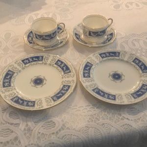 Bridgerton coffee cup/saucers  for 2 from tv series